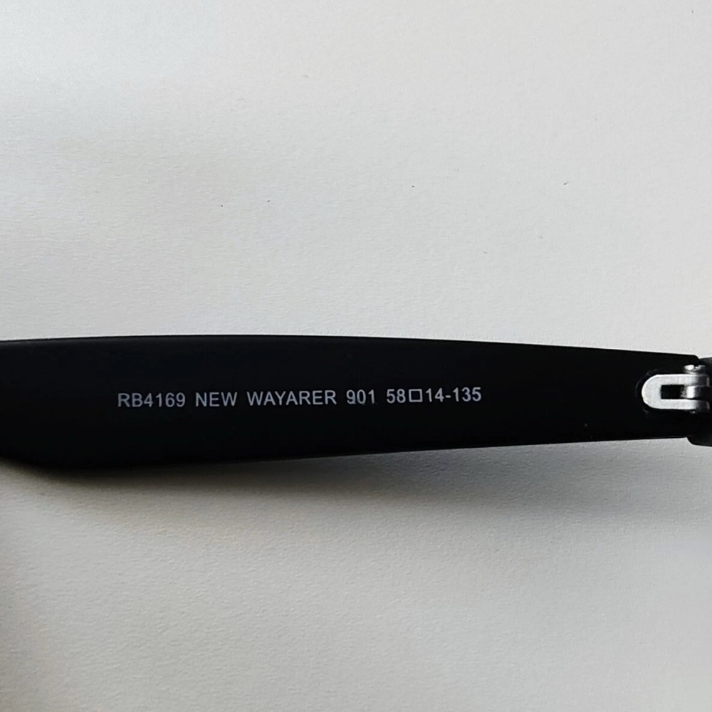 Ray-Ban Justin Black Sunglasses- Limited Edition - Picture 2 of 6